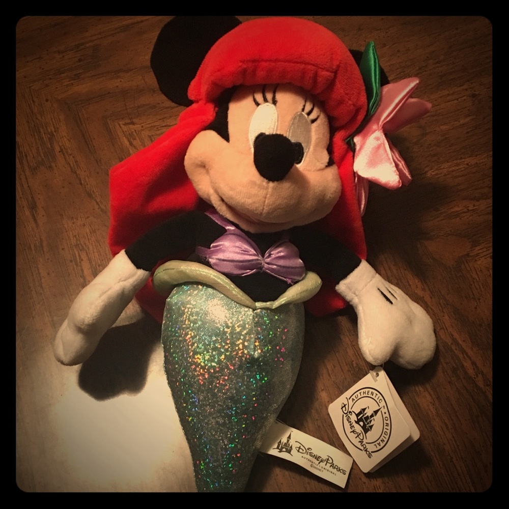 Collectors Mermaid Minnie Plush